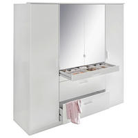 Kleiderschrank Aachen Alpinweiß B/H/T: ca. 180x198x58 cm Aachen - Alpinweiß (180,00/198,00/58,00cm)