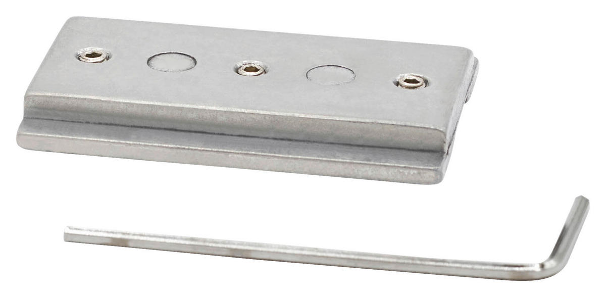 Schienenverbinder smart nickel Metall 3.0 Läufe smart - nickel - ondeco