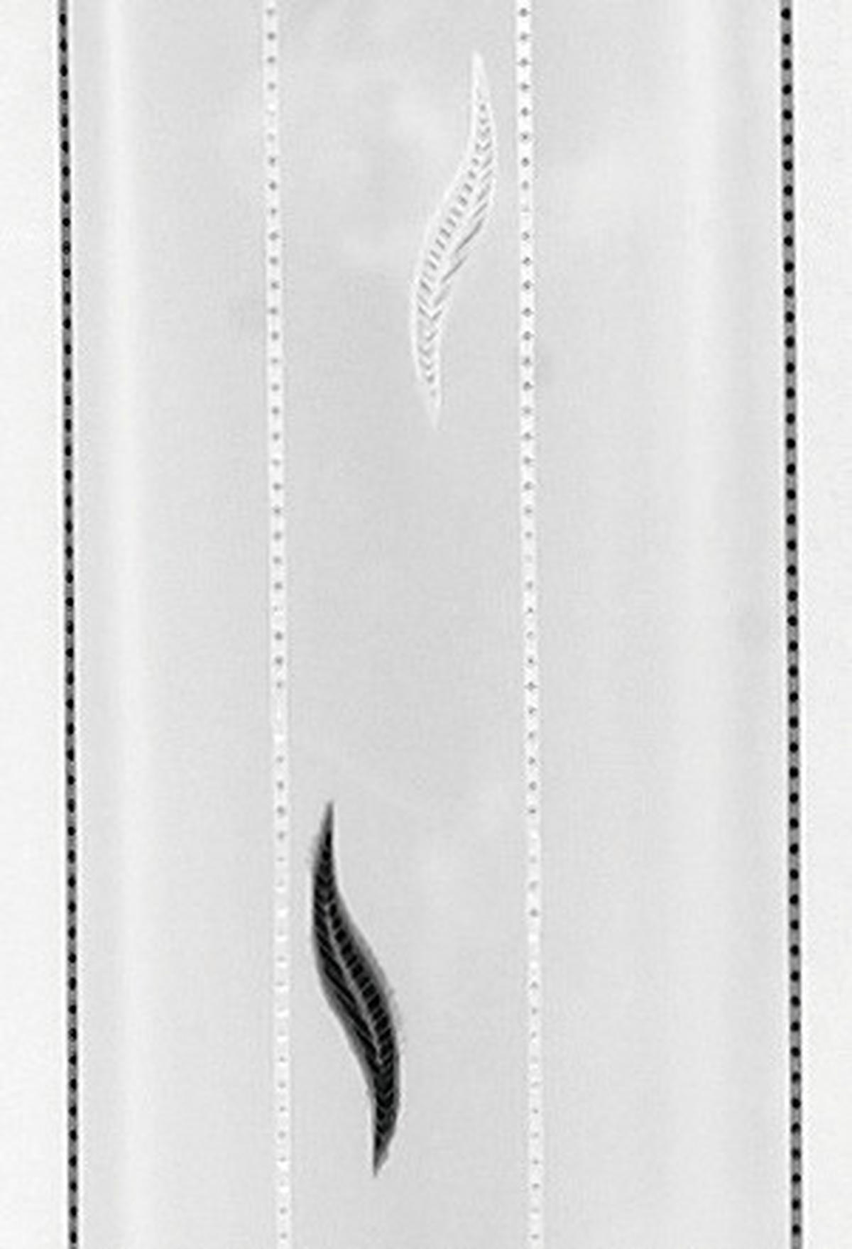 Store-Meterware Sherlock grau H: ca. 300 cm Sherlock - creme/schwarz (300,00cm)