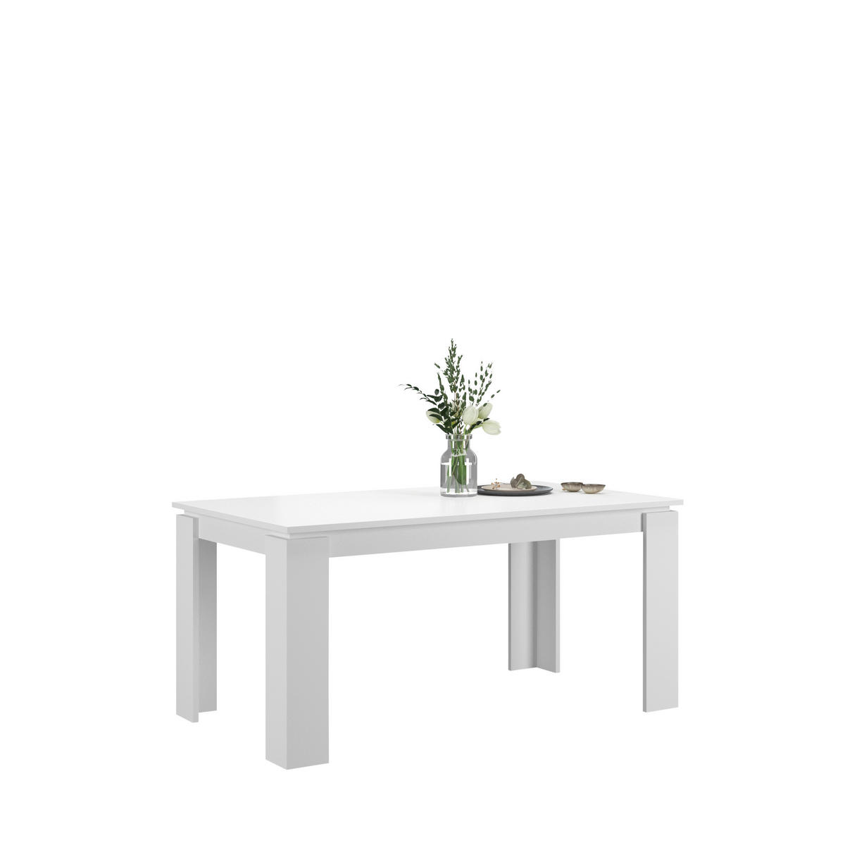 Esstisch Titan weiß B/H/L: ca. 90x76x200 cm Titan - weiß (200,00/90,00/76,00cm) - xonox.home