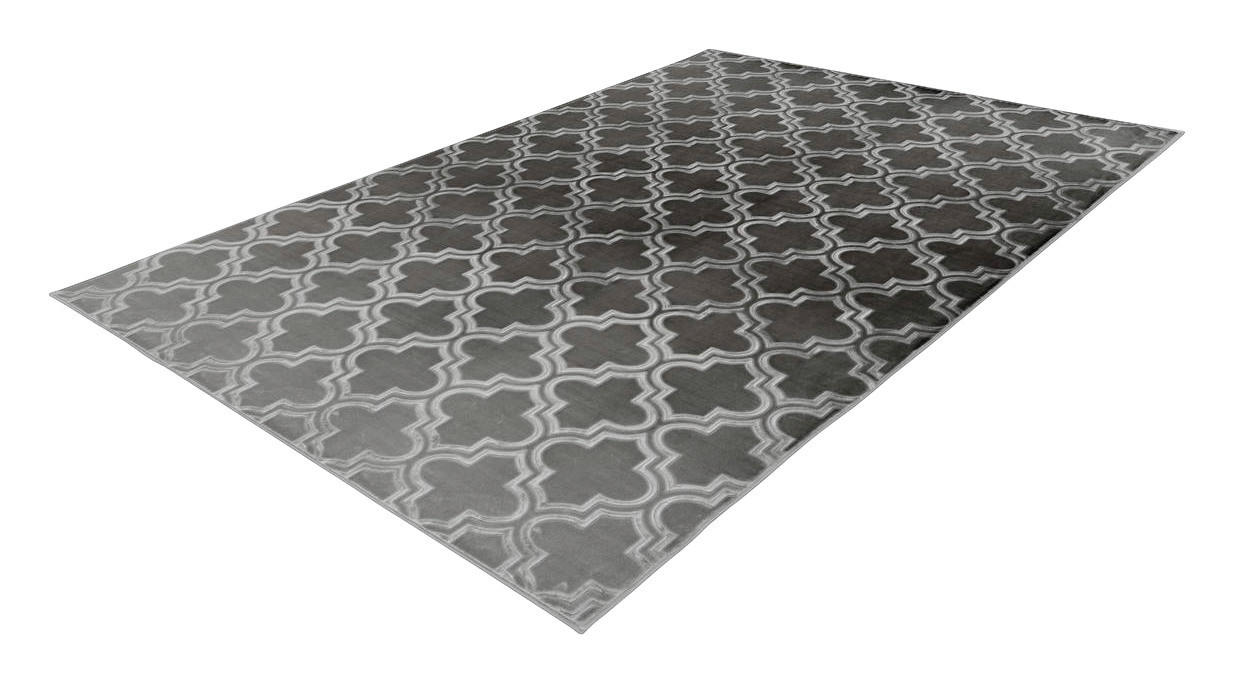 360Living Teppich Monroe anthrazit B/L: ca. 120x170 cm Monroe - anthrazit (120,00/170,00cm) - 360Living