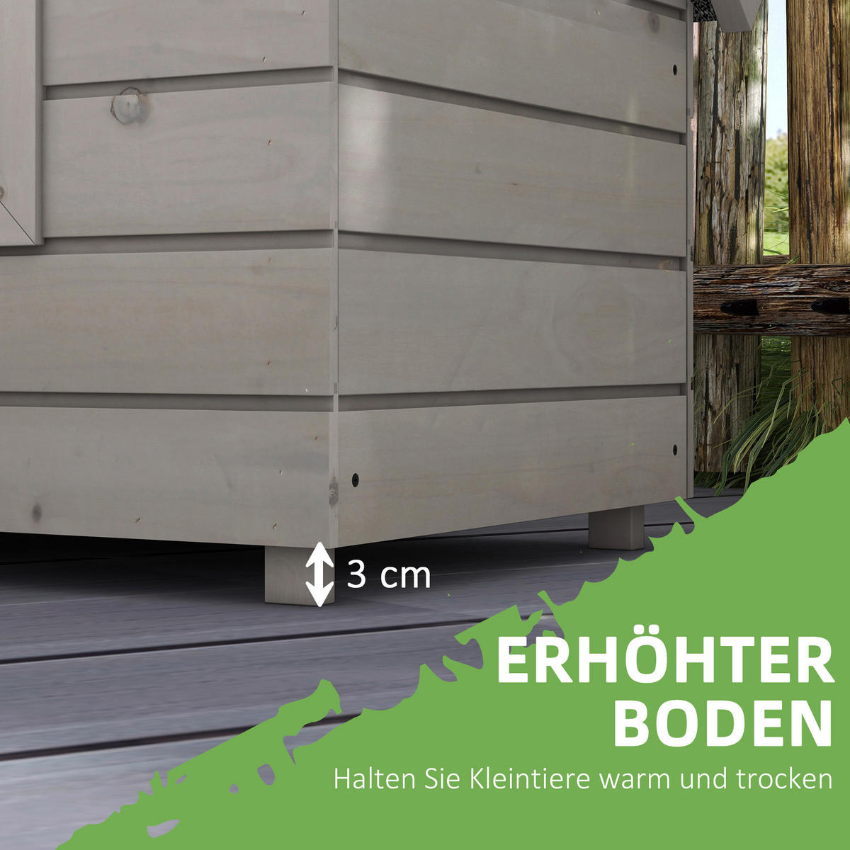 PawHut Katzen-Zubehör schwarz Edelstahl B/H/L: ca. 52x87x44 cm Katzenhaus - weiß/schwarz (44,00/52,00/87,00cm) - PawHut