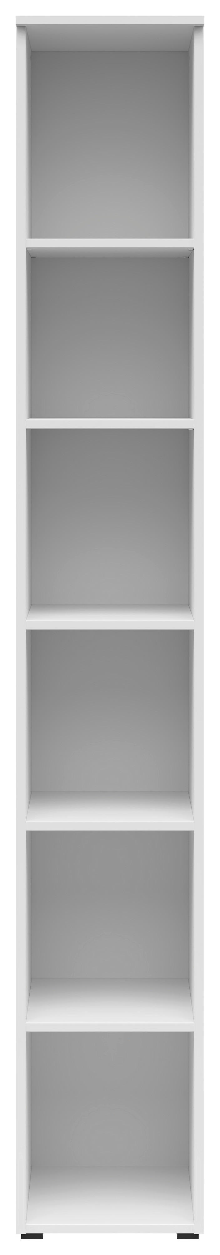 Regal Multi-Stauraum Typ 7 weiß B/H/T: ca. 30x195x40 cm Multi-Stauraum Typ 7 - weiß (30,00/195,00/40,00cm)