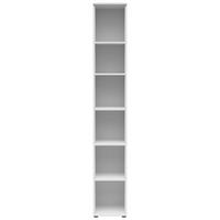 Regal Multi-Stauraum Typ 7 weiß B/H/T: ca. 30x195x40 cm Multi-Stauraum Typ 7 - weiß (30,00/195,00/40,00cm)