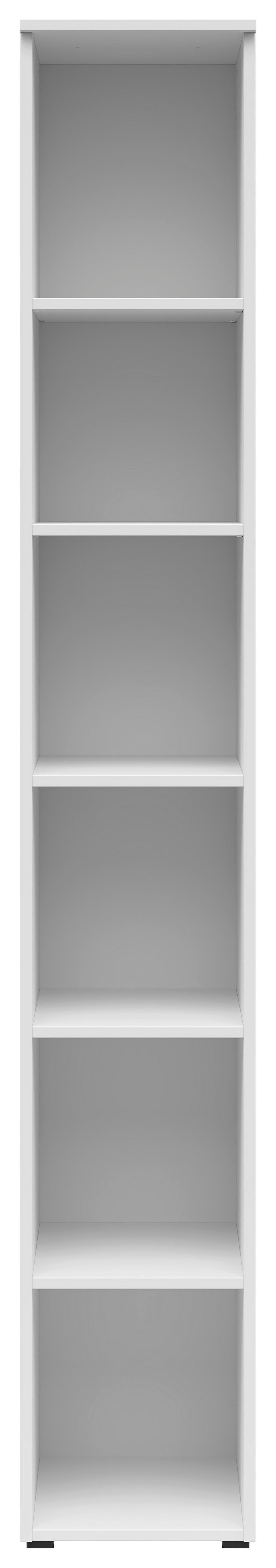 Regal Multi-Stauraum Typ 7 weiß B/H/T: ca. 30x195x40 cm Multi-Stauraum Typ 7 - weiß (30,00/195,00/40,00cm)