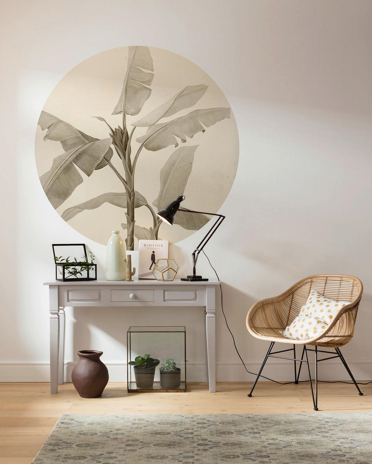 Komar Fototapete Banana Plant D: ca. 125 cm Banana Plant - (125,00cm) - Komar