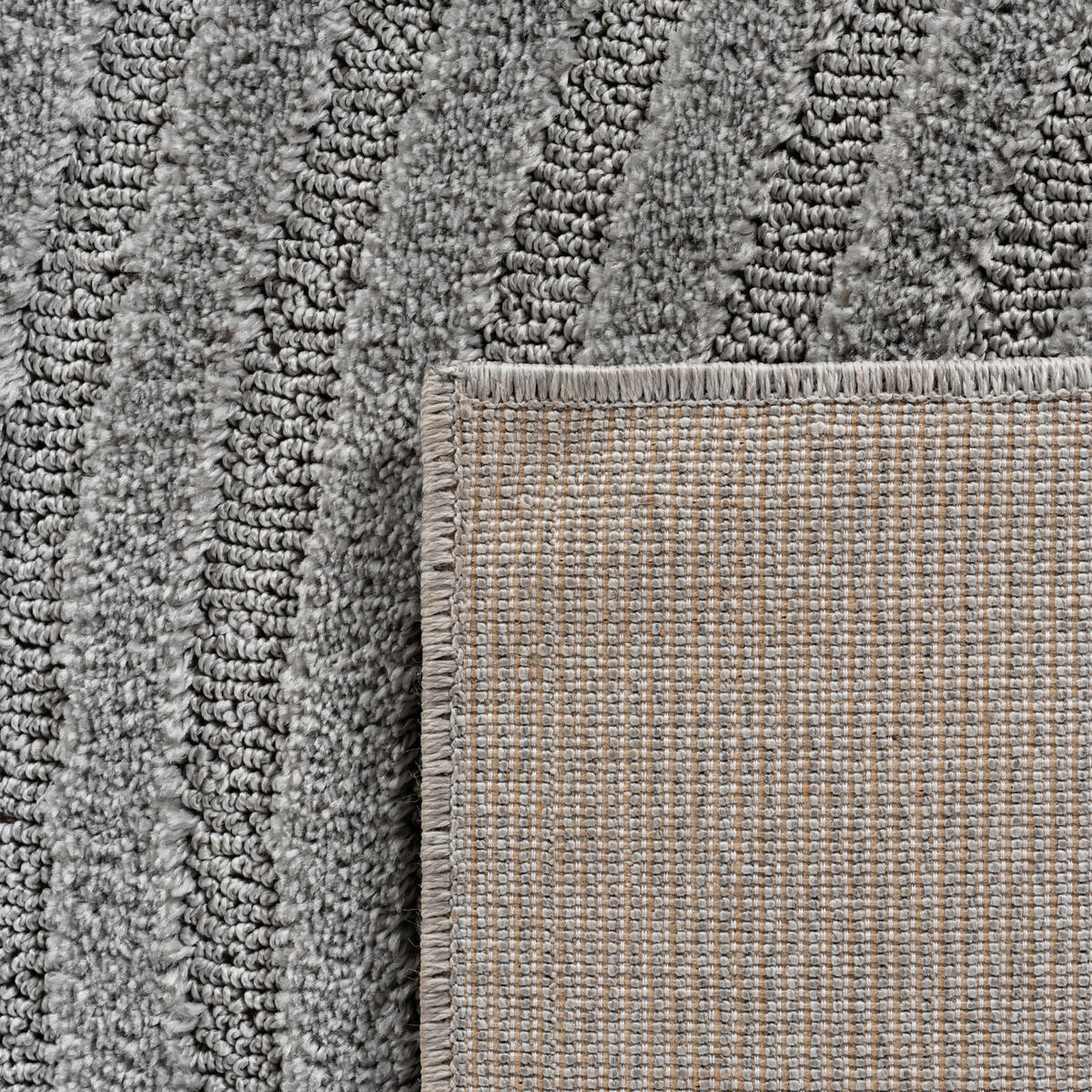 Ayyildiz Kurzflorteppich ART silber B/H/L: ca. 200x0,8x200 cm ART - silber (200,00/200,00/0,80cm) - Ayyildiz