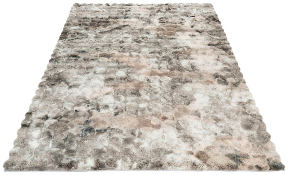 Obsession Teppich My Chromatica grau B/H/T/L/D: ca. 80x4,3x0x150x0 cm My Chromatica - grau (150,00/80,00/4,30cm) - Obsession