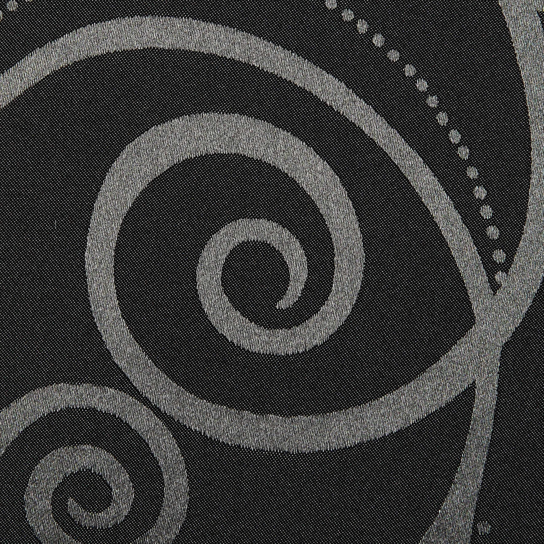 silver edition Dekovorhang Triest schwarz B/H: ca. 140x175 cm Triest - schwarz (140,00/175,00cm) - silver edition