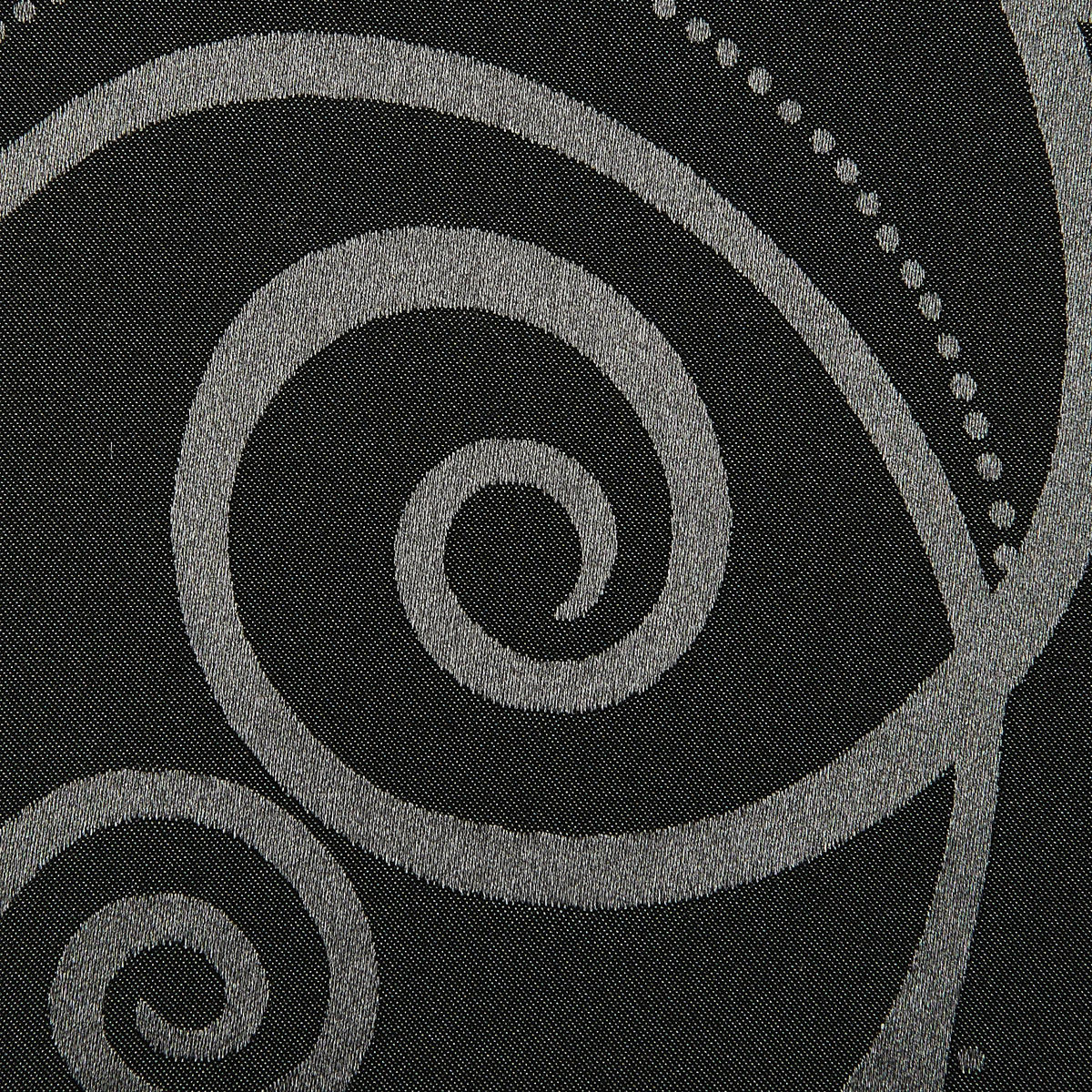 Dekovorhang Triest schwarz B/H: ca. 140x175 cm Triest - schwarz (140,00/175,00cm) - silver edition