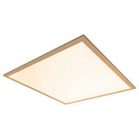 Näve Leuchten LED-Deckenpanel weiß Metall Kunststoff B/H/T: ca. 59,5x6x59,5 cm NICO - weiß (59,50/6,00/59,50cm) - Näve Leuchten