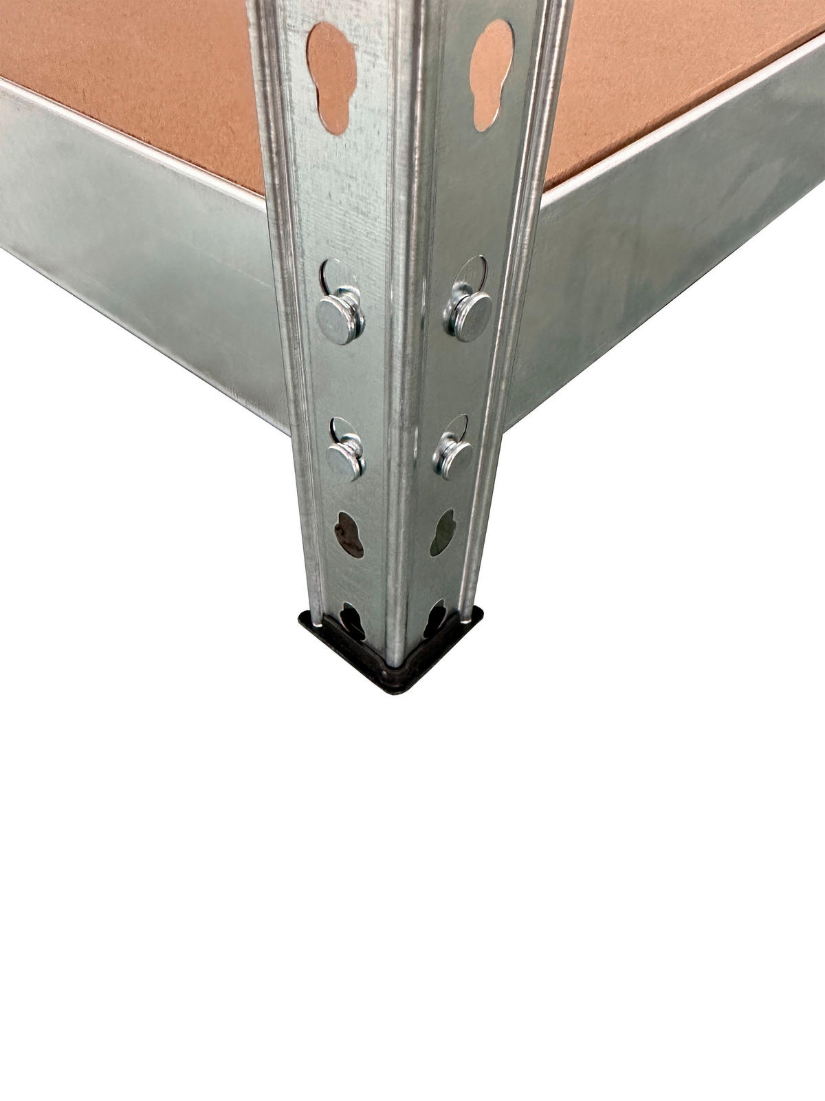 POCOline Schwerlaststeckregal verzinkt Metall B/H/T: ca. 90x180x40 cm Schwerlaststeckregal 180x90x40cm V - verzinkt (90,00/180,00/40,00cm) - POCOline