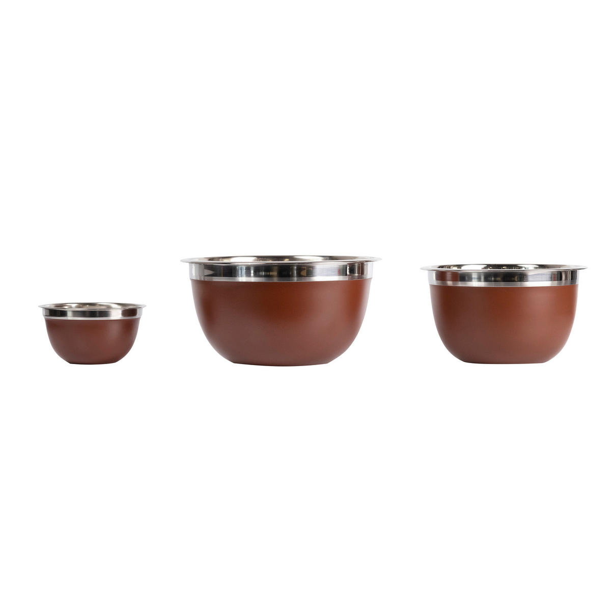 BENETTON Schalenset SAFARI rot Edelstahl SAFARI - rot - BENETTON