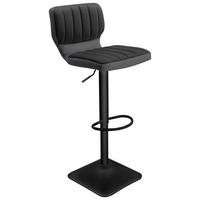 Barhocker FM anthrazit Kunstleder FM - schwarz/anthrazit