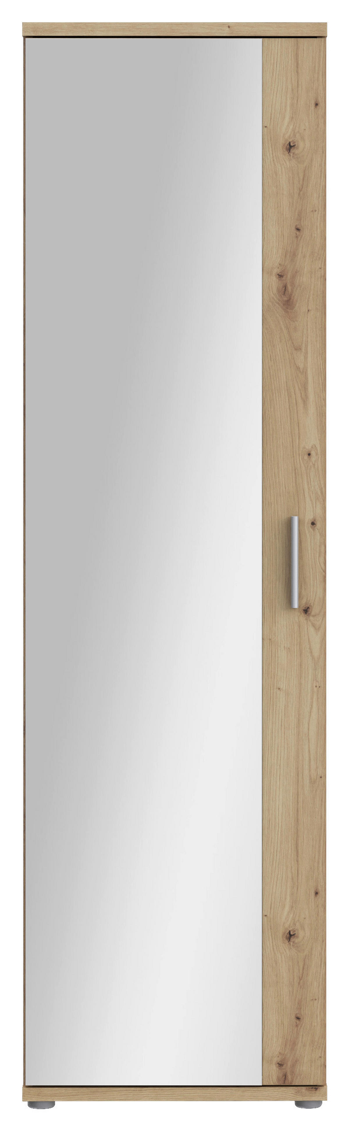 Mehrzweckschrank  Eiche Artisan Nachbildung B/H/T: ca. 50x179x35 cm Net_Mehrzweckschrank MS162-D78 - Eiche (50,00/179,00/35,00cm)
