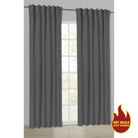Kombivorhang Wabe anthrazit B/L: ca. 135x245 cm Wabe - anthrazit (135,00/245,00cm) - POCOline