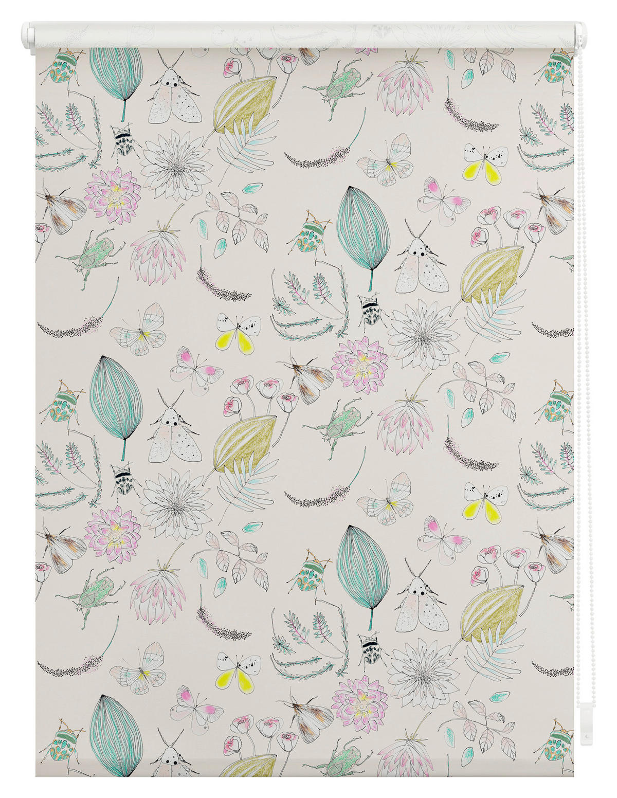 Verdunkelungsrollo Bohemian Garden bunt B/L: ca. 90x150 cm Bohemian Garden - bunt (90,00/150,00cm) - LICHTBLICK