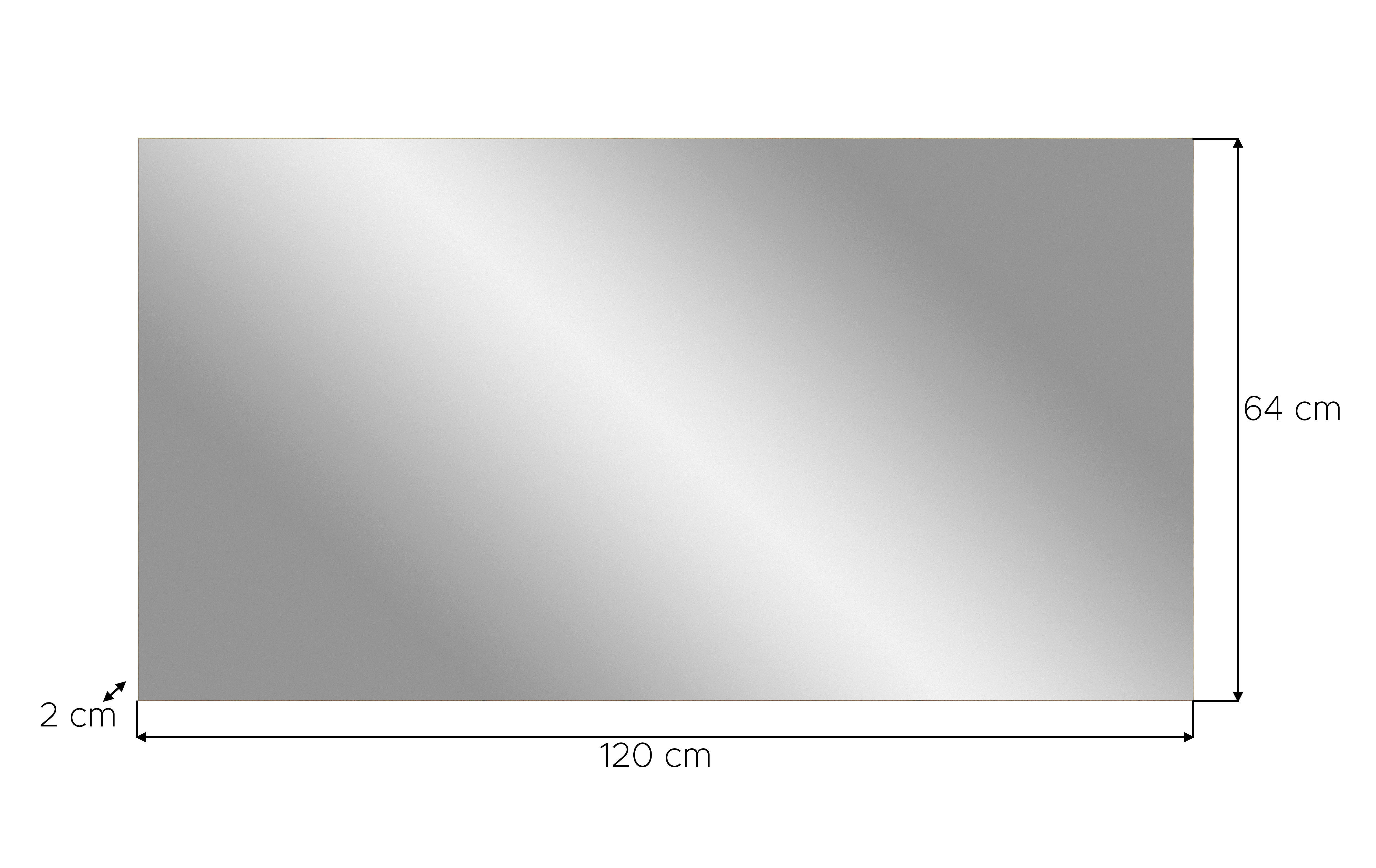 Garderobenspiegel Naro Evoke Oak Nachbildung B/H: ca. 120x64 cm Naro - (120,00/64,00cm) - xonox.home