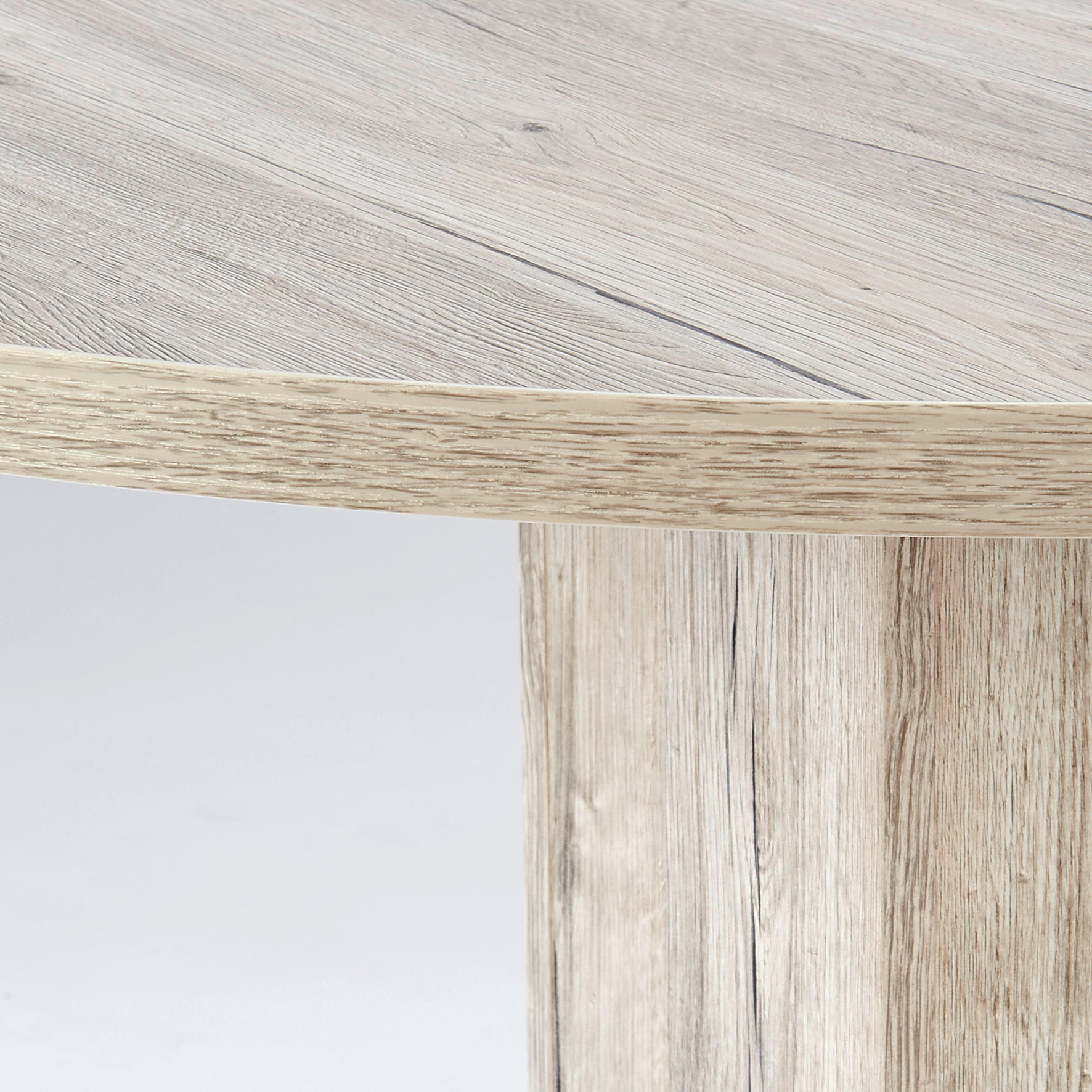 Esstisch Leo Eiche Sherwood Nachbildung B/H/T/D: ca. 100x75x100x100 cm Leo - Eiche (100,00/75,00/100,00cm)