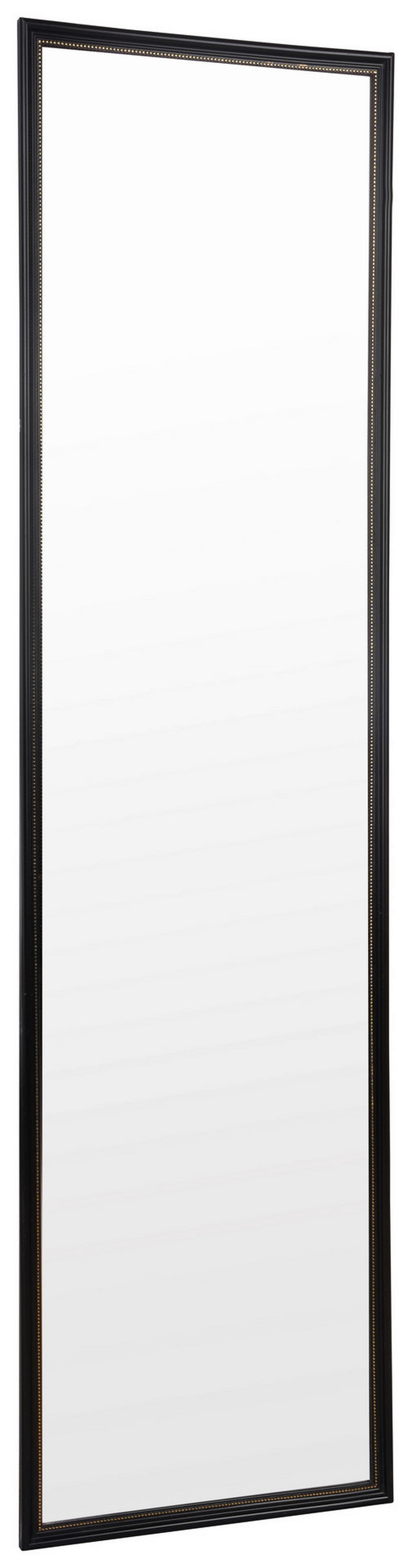 Rahmenspiegel Nadine schwarz gold Optik B/H: ca. 34x125 cm Nadine - gold/schwarz (34,00/125,00cm)