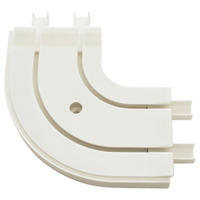 Boviva Rundbogen für Verlängerung weiß Kunststoff 2.0 Läufe Rundbogen_2lfg. - weiß (13,50cm) - Boviva