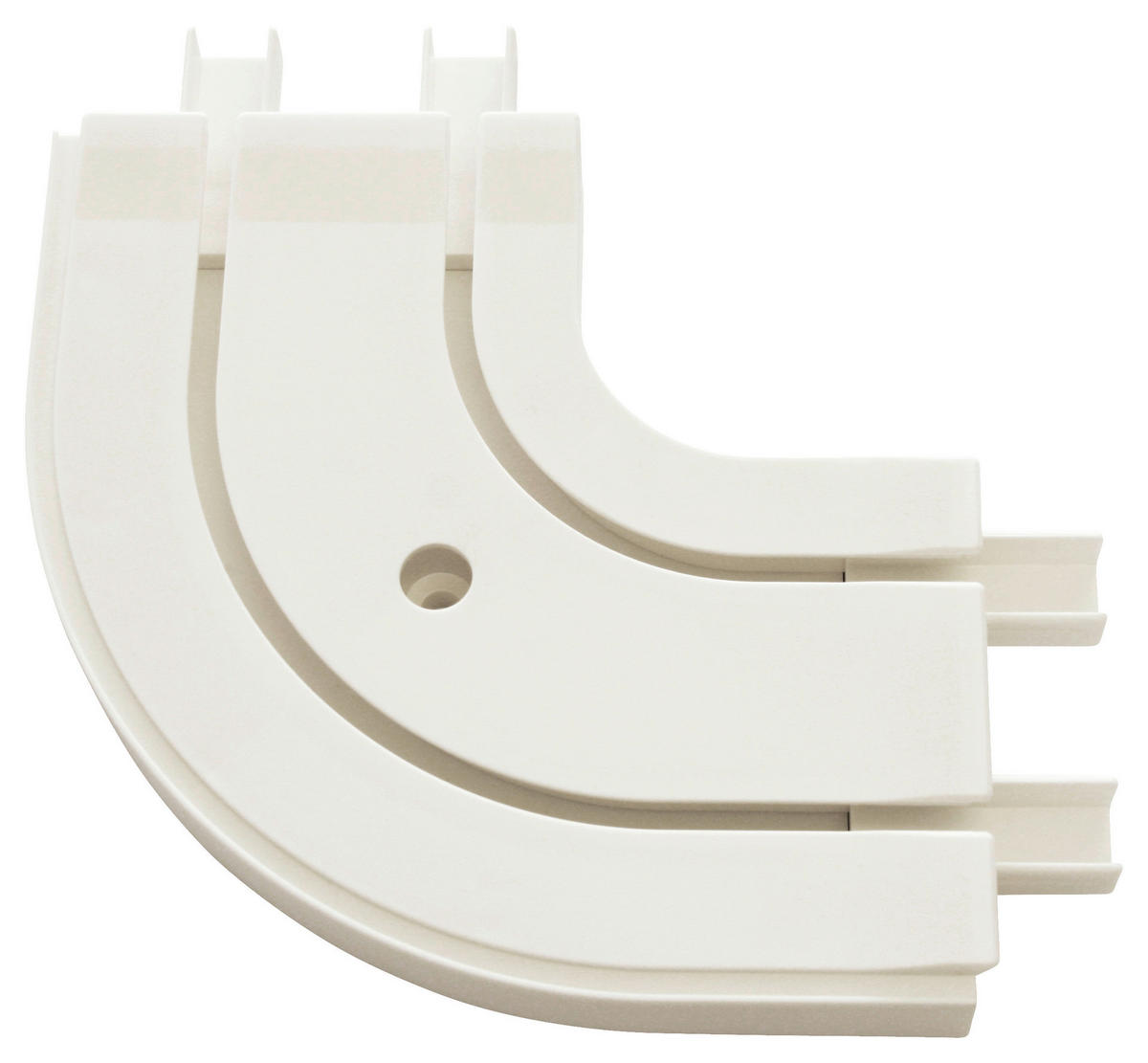 Boviva Rundbogen für Verlängerung weiß Kunststoff 2.0 Läufe Rundbogen_2lfg. - weiß (13,50cm) - Boviva