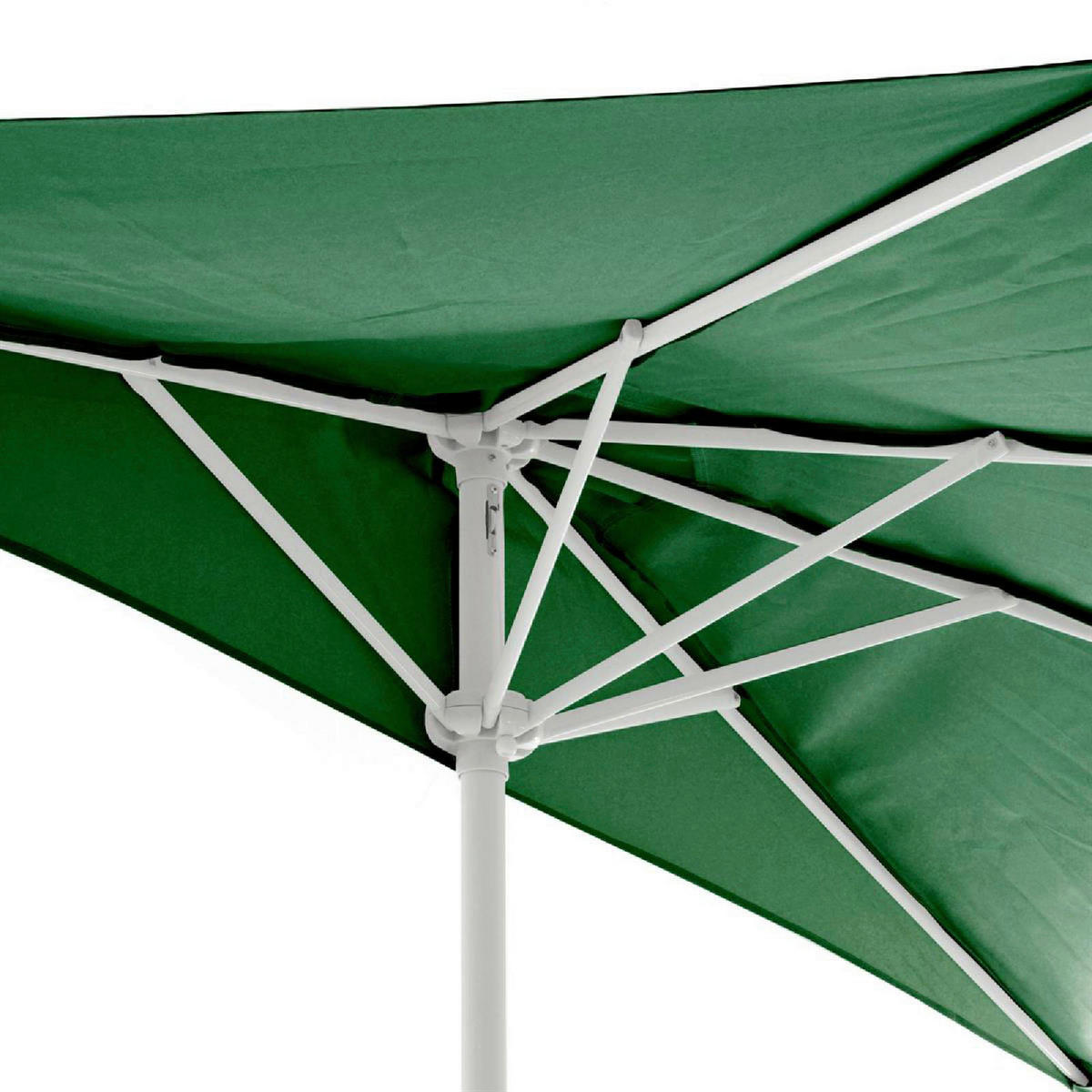 VCM Balkon-Sonnenschirm grün Polyester-Mischgewebe B/H/T: ca. 270x235x140 cm Balkon-Sonnenschirm - grün (270,00/235,00/140,00cm) - VCM