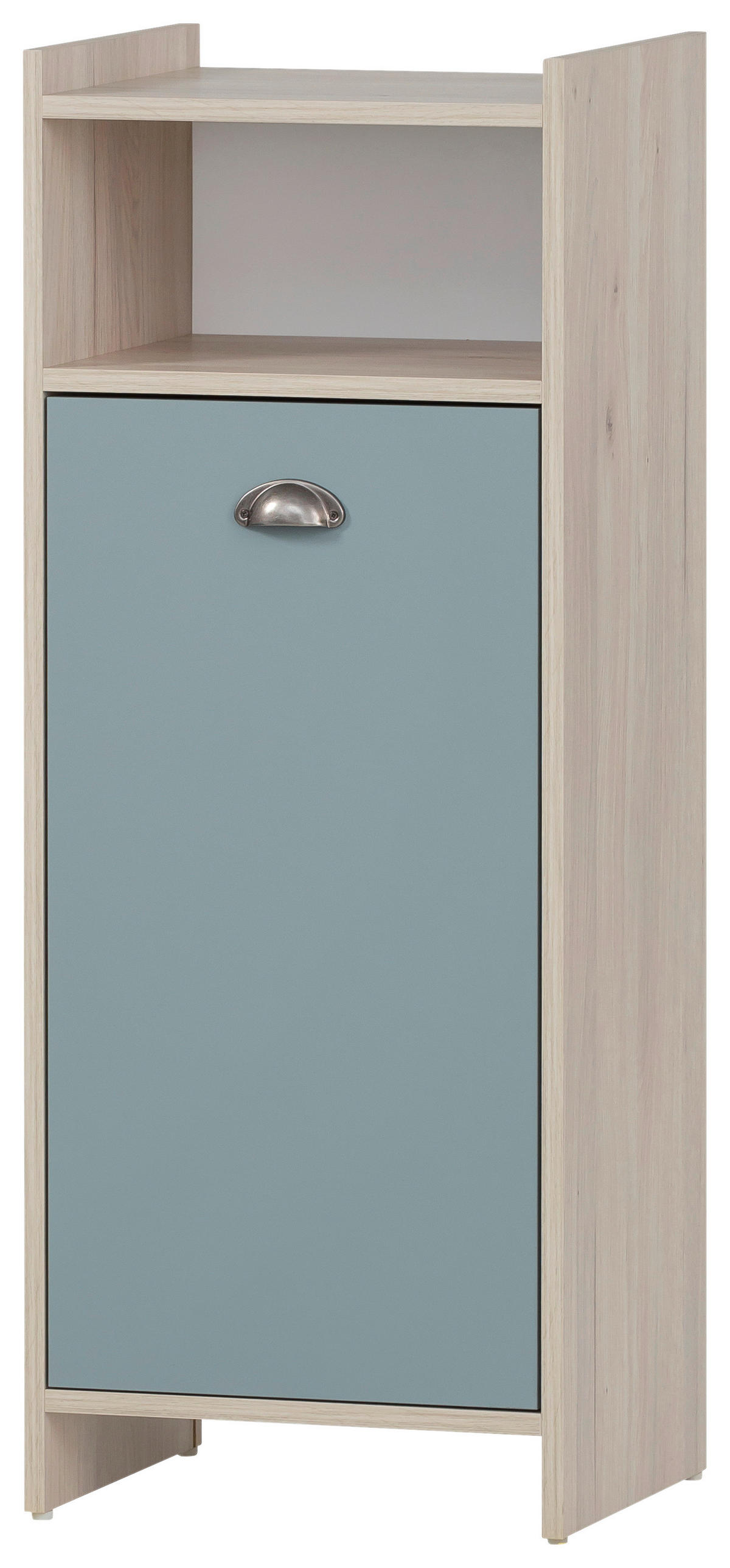 Midischrank Lindholm Sandeiche Nachbildung taubenblau B/H/T: ca. 40,2x104x33 cm Lindholm - taubenblau (40,20/104,00/33,00cm) - Möbelpartner