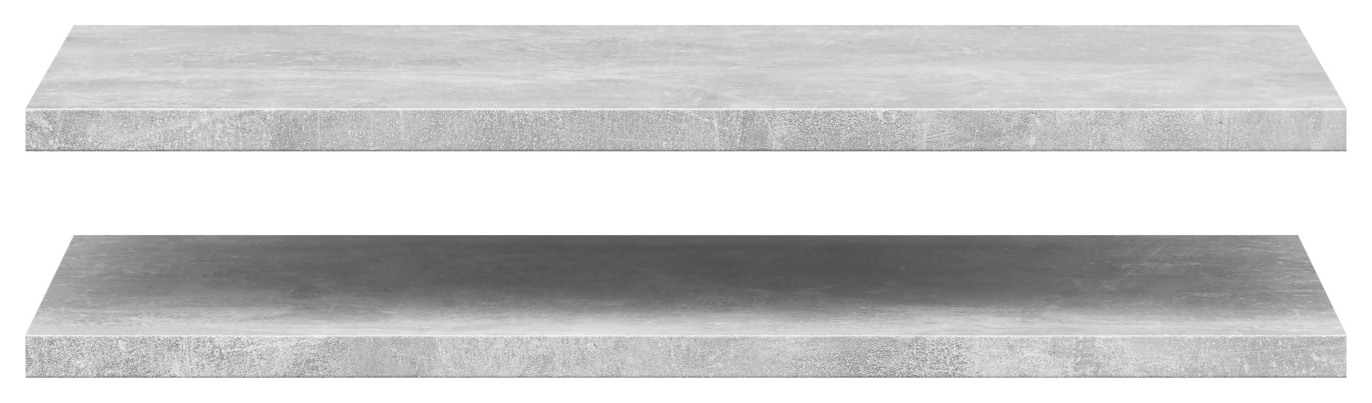 Einlegeböden-Set Multi-Stauraum Typ 57 Beton Optik B/H/T: ca. 67x2,2x36 cm Multi-Stauraum Typ 57 - Beton (67,00/2,20/36,00cm)