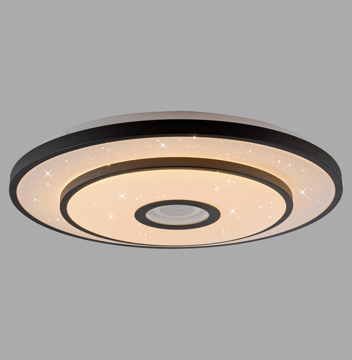 Just Light LED-Deckenleuchte schwarz H/D: ca. 7,5x50 cm LED-Deckenleuchte_Turanus - schwarz (50,00/7,50cm) - Just Light
