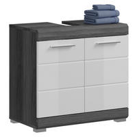 Waschbeckenunterschrank Scout B/H/T: ca. 60x56x34 cm Scout - Eiche/weiß (60,00/56,00/34,00cm) - xonox.home