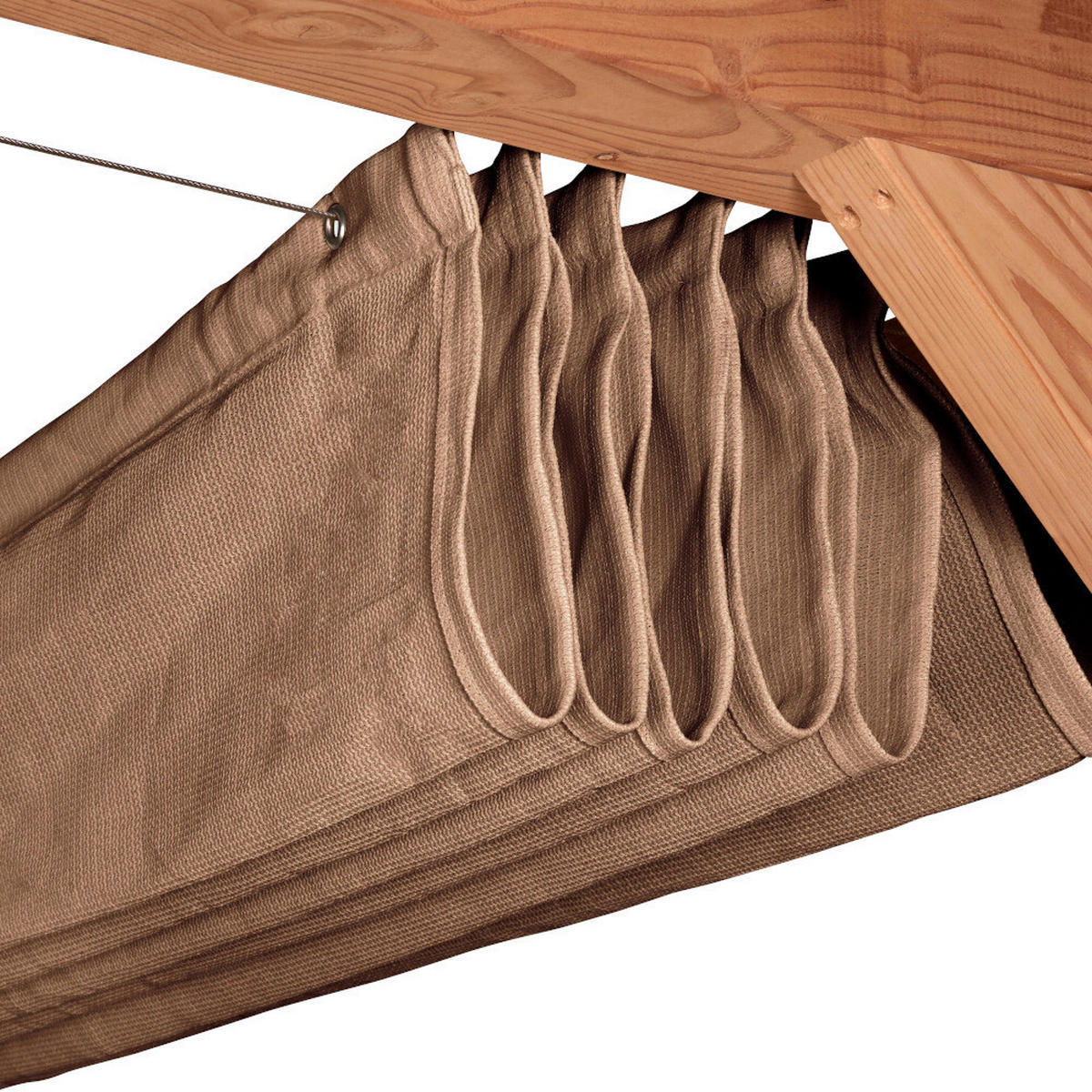 PLATINUM Faltsonnensegel Coolfit sand Polyethylen B/H/L: ca. 300x1x290 cm Coolfit - sand (290,00/300,00/1,00cm) - PLATINUM