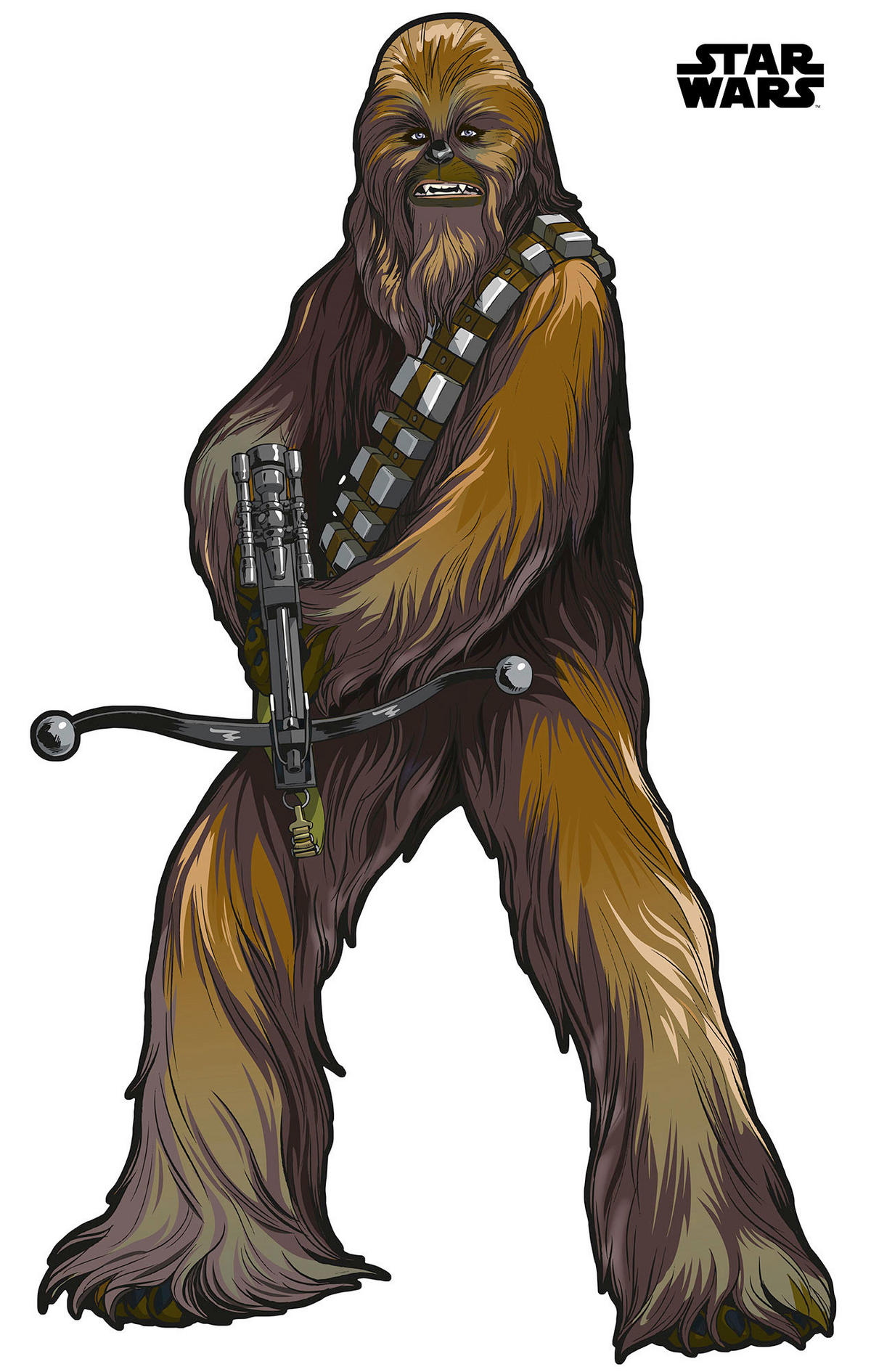 Komar Fototapete Star Wars XXL Chewbacca B/L: ca. 127x200 cm Star Wars XXL Chewbacca - (127,00/200,00cm) - Komar