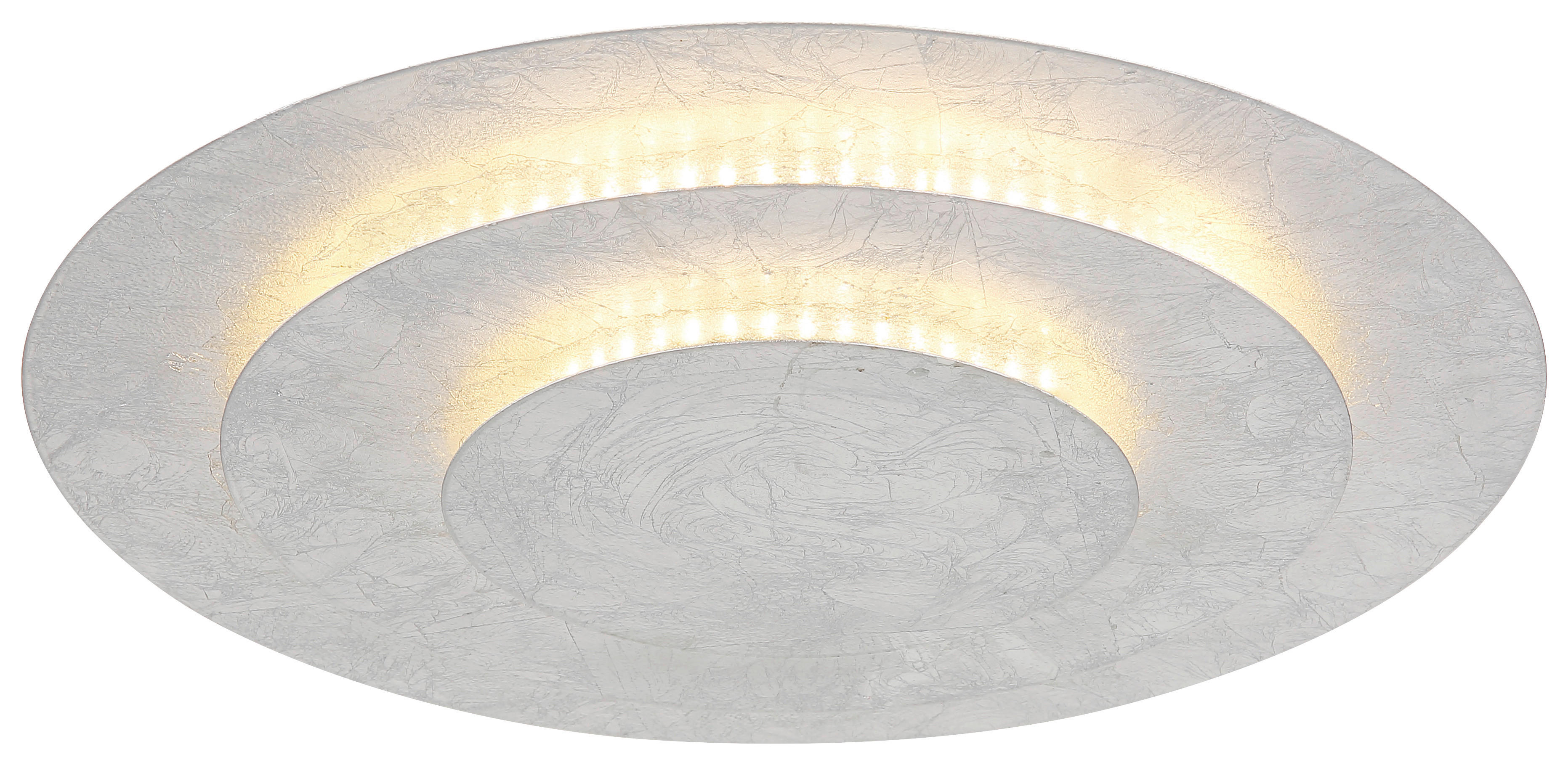 GLOBO LED-Deckenleuchte Heda 48465-24S silber Metall H/D: ca. 7x35 cm Heda - silber (35,00/7,00cm) - GLOBO