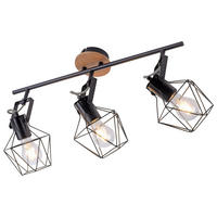 Just Light Spotbalken 15673-78 Eisen B/H/L: ca. 28x31x83 cm E27 3 Brennstellen Spotbalken_3flg.Jaro - (83,00/28,00/31,00cm) - Just Light