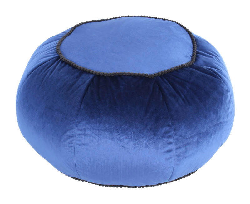 360 Living Hocker Taj Mahal 300 blau H/D: ca. 35x65 cm Taj Mahal 300 - blau (65,00/35,00cm) - 360 Living