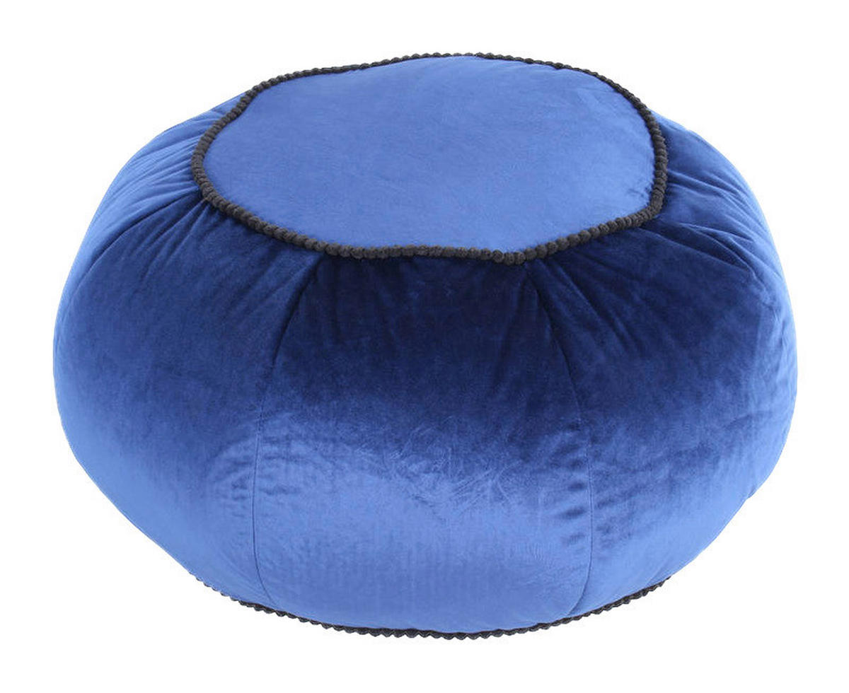 360 Living Hocker Taj Mahal 300 blau H/D: ca. 35x65 cm Taj Mahal 300 - blau (65,00/35,00cm) - 360 Living