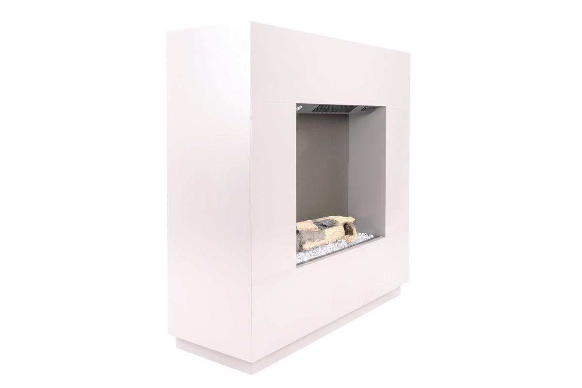 BHP Elektrischer-Kamin ESPEN BG00752 weiß MDF B/H/T: ca. 80x76x26 cm ca. 1500 W Elektrokamin BG00752 - weiß (80,00/76,00/26,00cm) - BHP