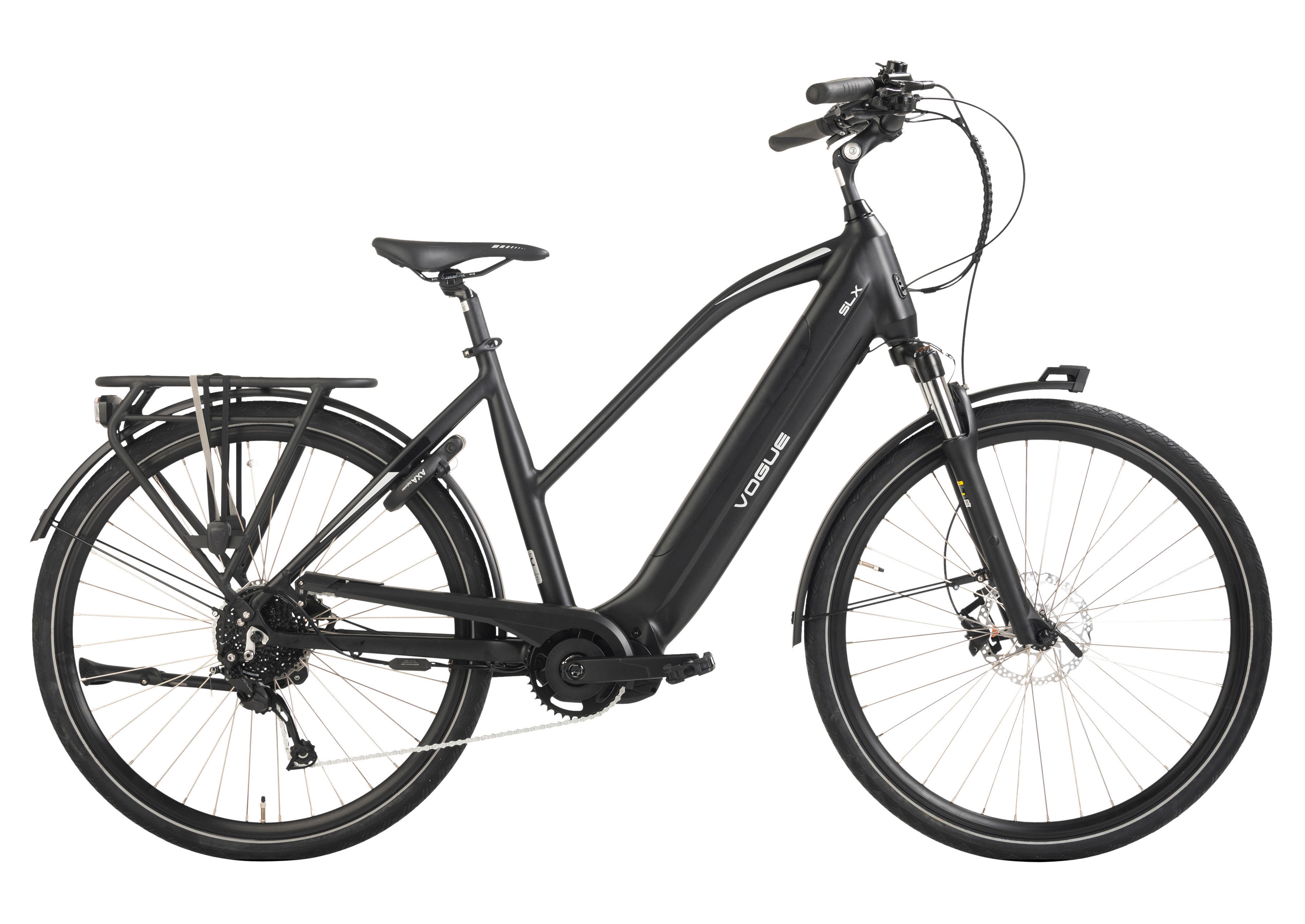 VOGUE BIKE E-Bike SLX SLX 28 Zoll Rahmenhöhe 51 cm 9 Gänge schwarz schwarz ca. 250 W ca. 28 Zoll