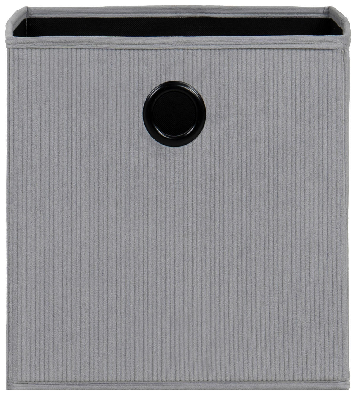 Stoffbox grau B/H/T: ca. 32x32x32 cm Stoffbox_1 3755 - grau (32,00/32,00/32,00cm)