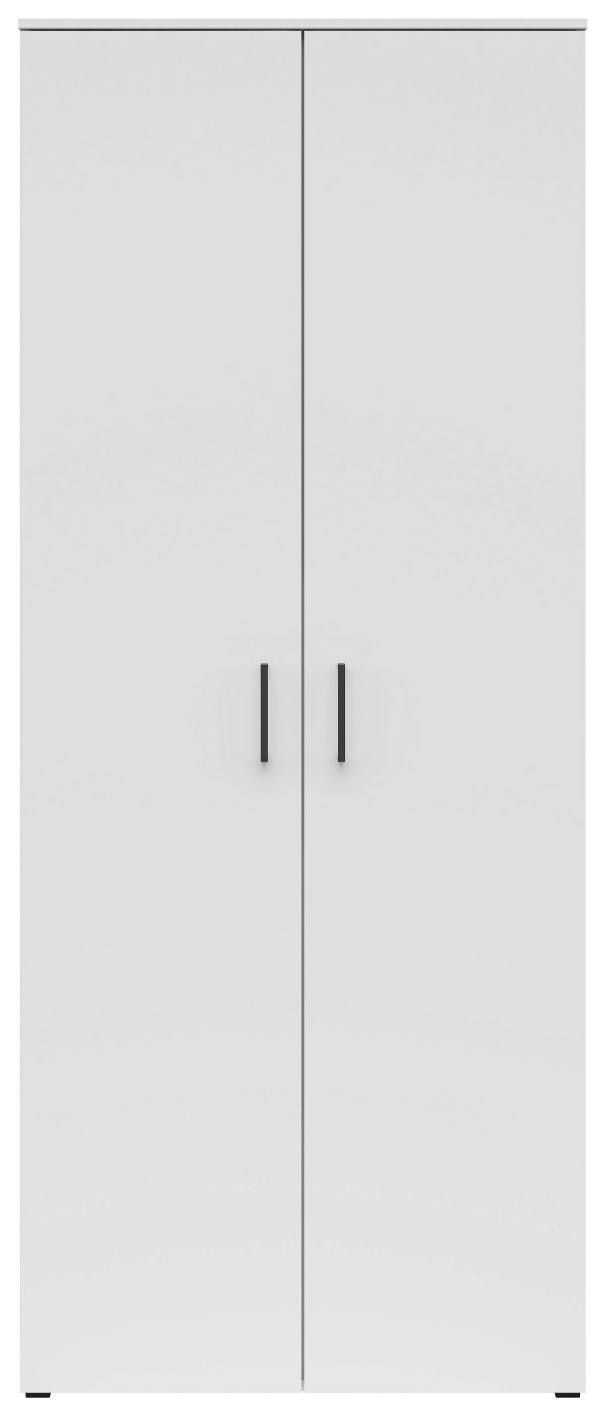 Schrank Multi-Stauraum Typ 38 weiß B/H/T: ca. 80x195x40 cm Multi-Stauraum Typ 38 - weiß (80,00/195,00/40,00cm)