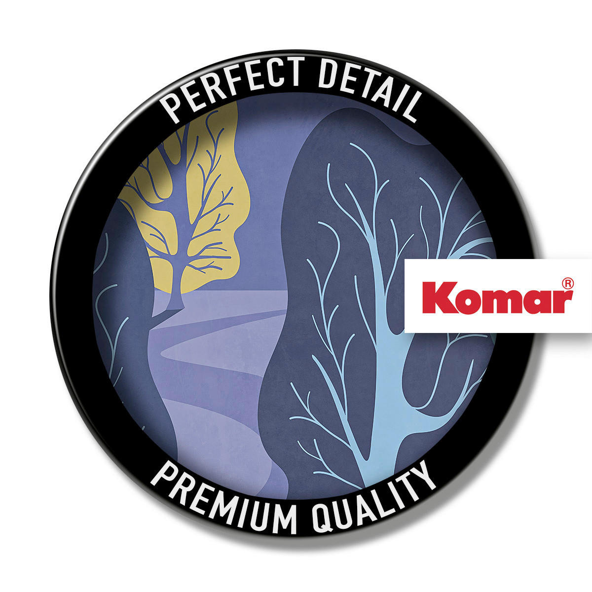 Komar Fototapete Purple Nights B/L: ca. 350x250 cm Purple Nights - (350,00/250,00cm) - Komar