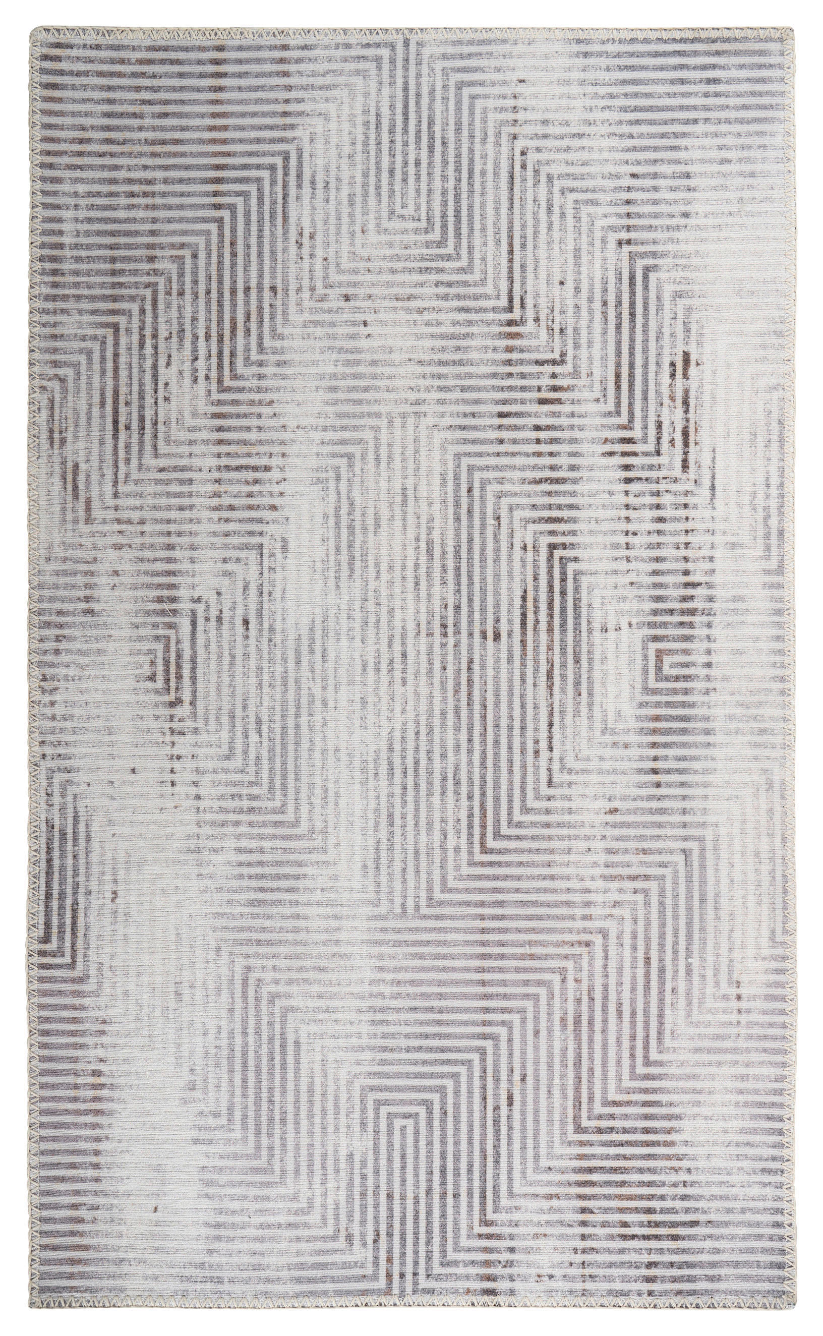 360Living Teppich Maya grau B/L: ca. 120x180 cm Maya - grau (120,00/180,00cm) - 360Living