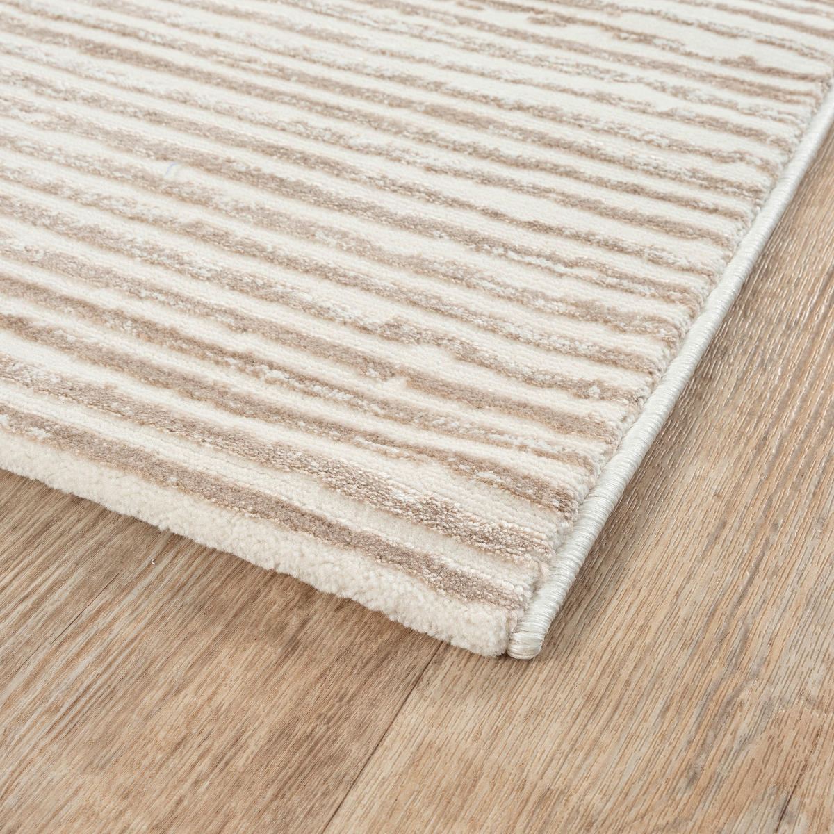 Sanat Kurzflorteppich HERA beige B/L: ca. 80x300 cm HERA - beige (80,00/300,00cm) - Sanat