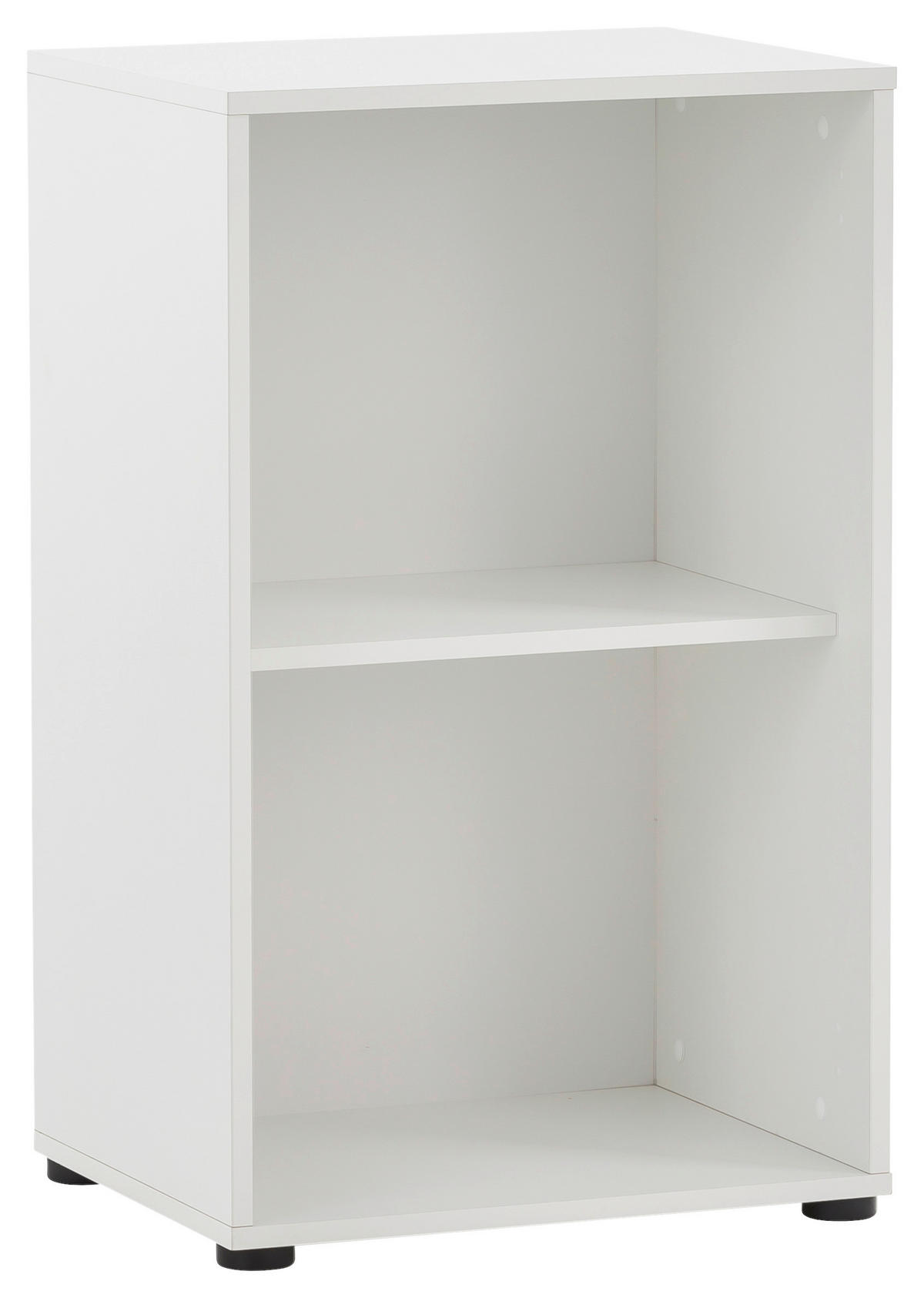 Regal Serie 400 perlweiß Optik B/H/T: ca. 50,9x83,6x41 cm Serie 400 - (50,90/83,60/41,00cm) - Möbelpartner