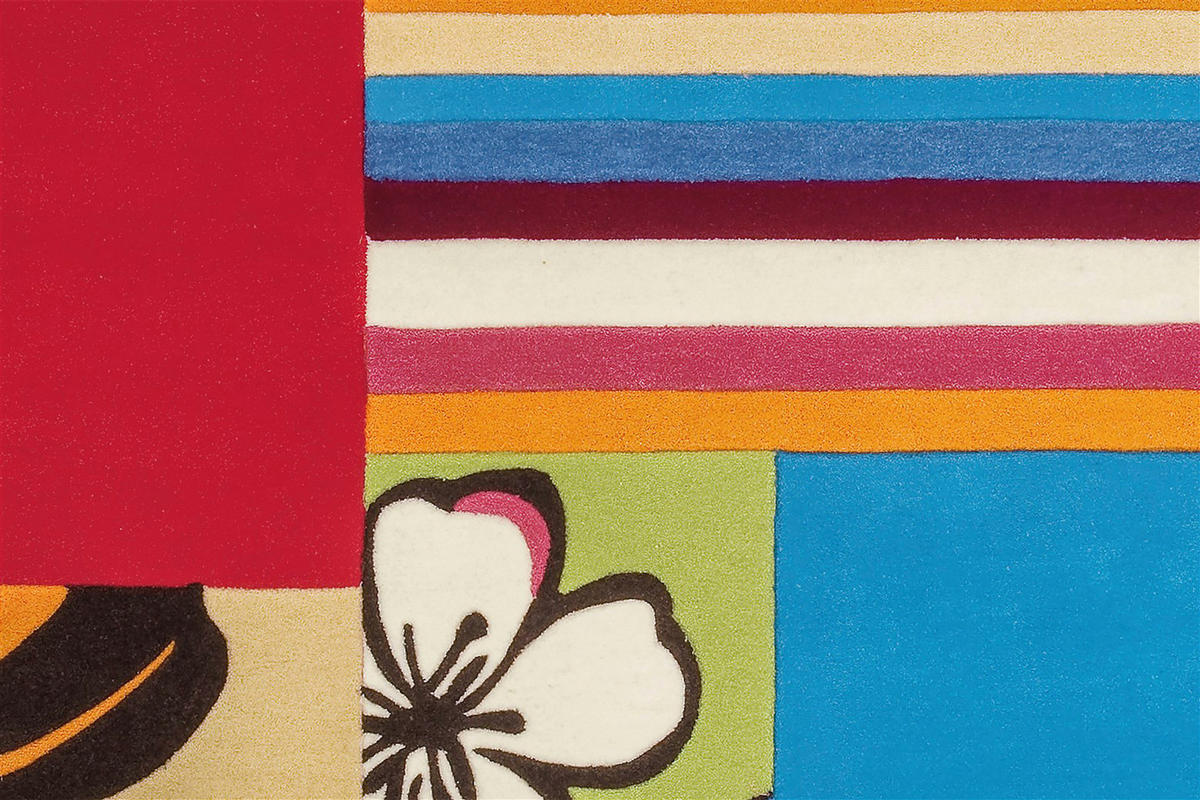 Arte Espina Kurzflorteppich Joy 4093 mehrfarbig B/L: ca. 140x200 cm Joy 4093 - mehrfarbig (140,00/200,00cm) - Arte Espina