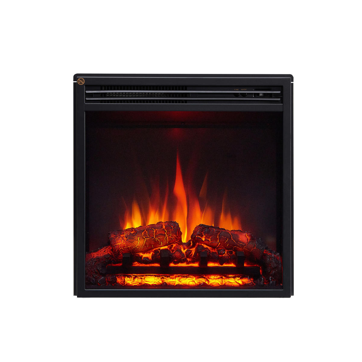 Balderia Elektrischer Kamin Elektrischer-Kamin Pandora weiß B/H/T: ca. 89x88,3x25 cm Elek.-Kamin Pandora EF374A-MT374B-W - weiß (89,00/88,30/25,00cm) - Balderia