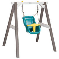 AXI Babyschaukel grau B/H/L: ca. 120x134x103 cm Babyschaukel - weiß/grau (103,00/120,00/134,00cm) - AXI