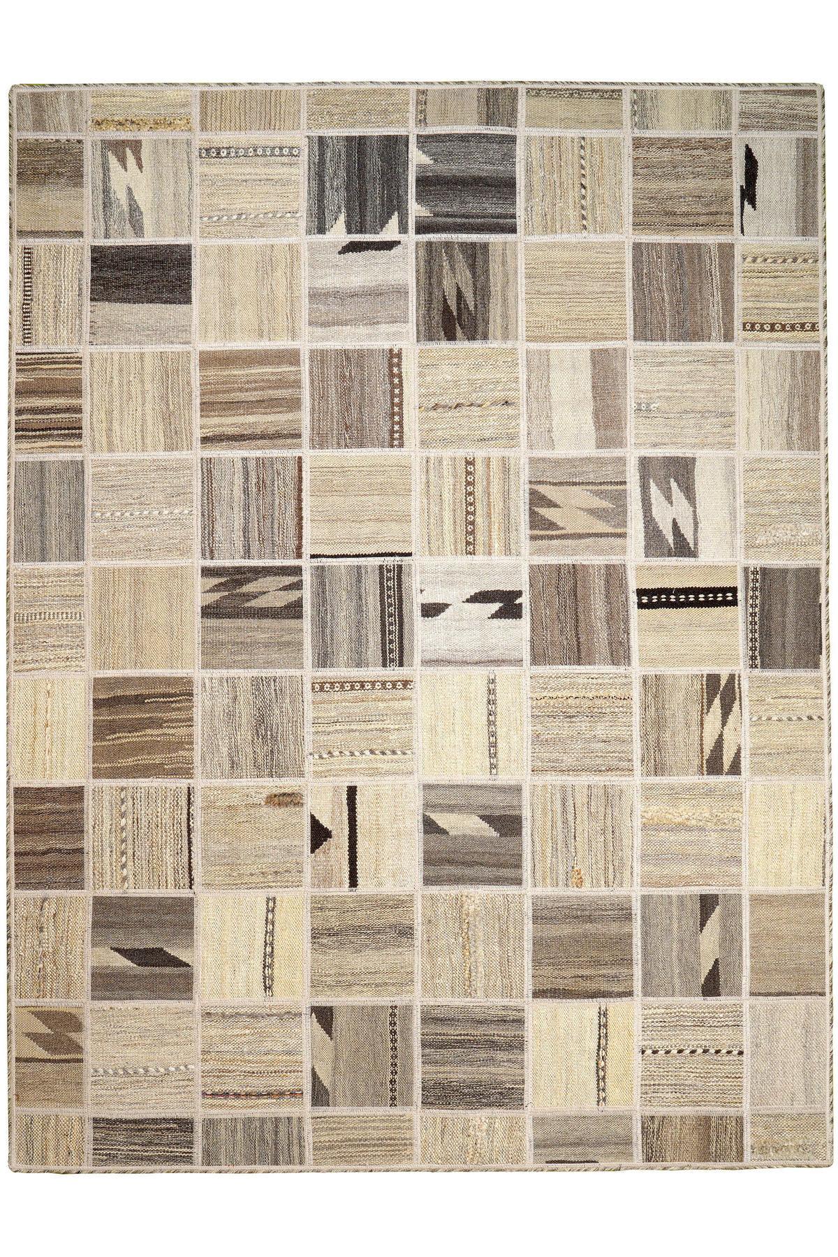 PersaTepp Teppich Kelim Tekkehdouz beige B/H/L: ca. 150x1x200 cm Kelim Tekkehdouz - beige (200,00/150,00/1,00cm) - PersaTepp