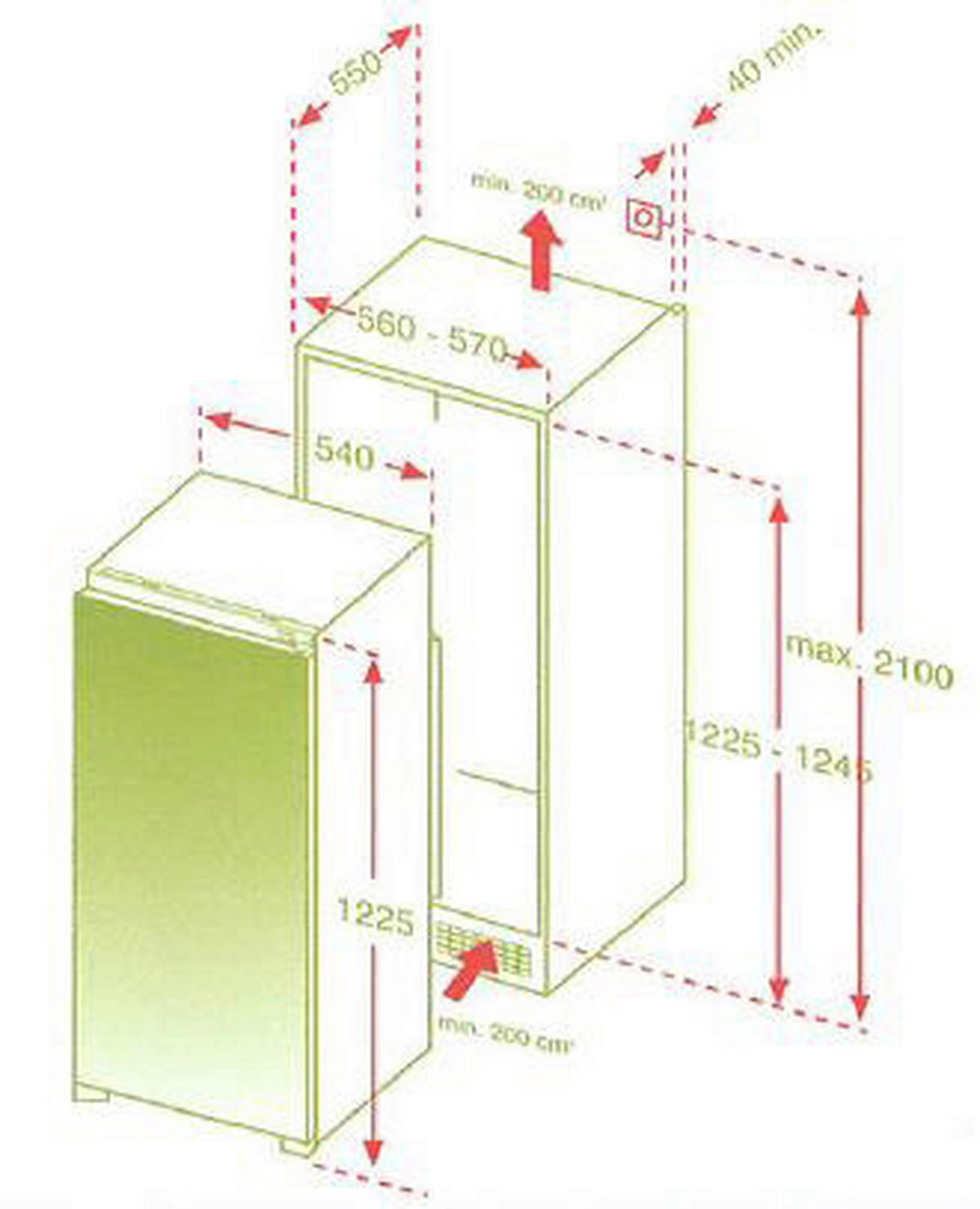 Respekta Küchenblock Premium weiß matt B/H/T: ca. 300x211x60 cm Premium - weiß (300,00/211,00/60,00cm) - Respekta